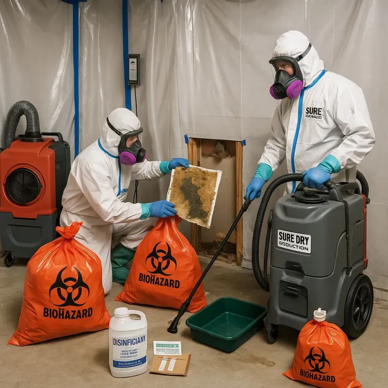 Contaminated Water Handling Protocols process in New Baden, IL